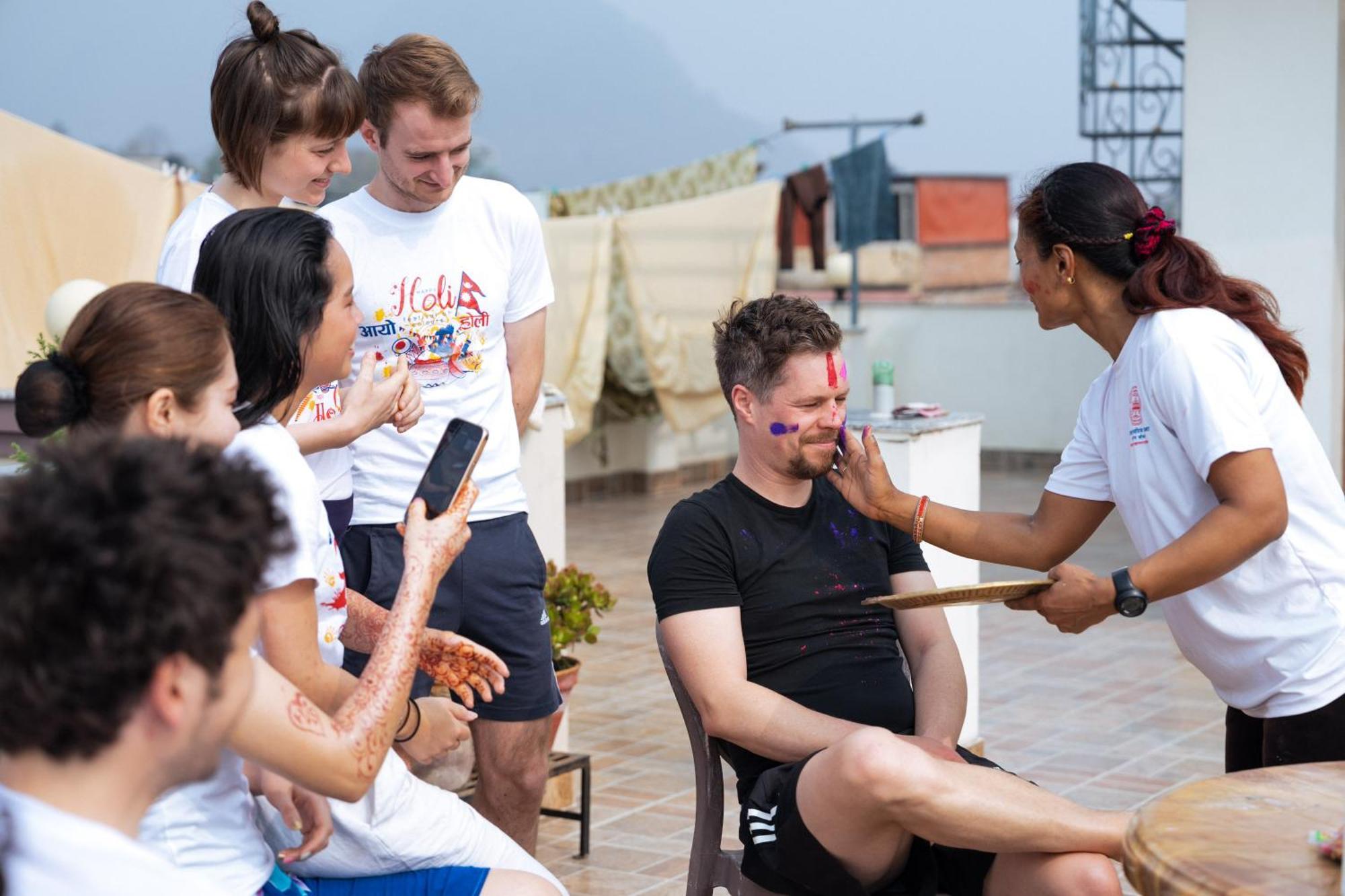 Shine Homestay Famille Francophone - Shine Home And Apartment กาฐมาณฑุ ภายนอก รูปภาพ