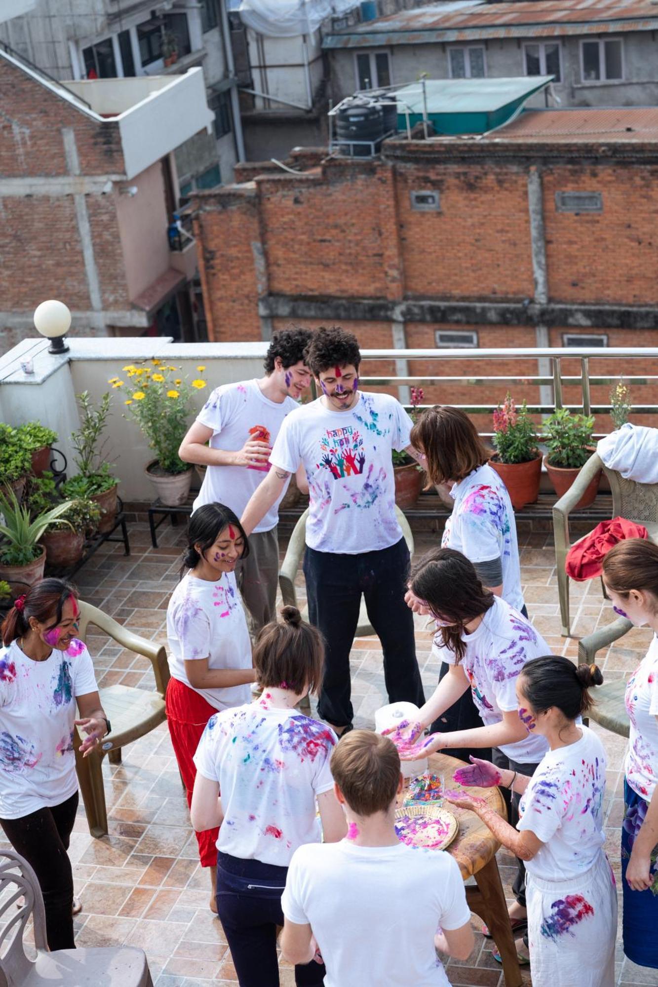 Shine Homestay Famille Francophone - Shine Home And Apartment กาฐมาณฑุ ภายนอก รูปภาพ